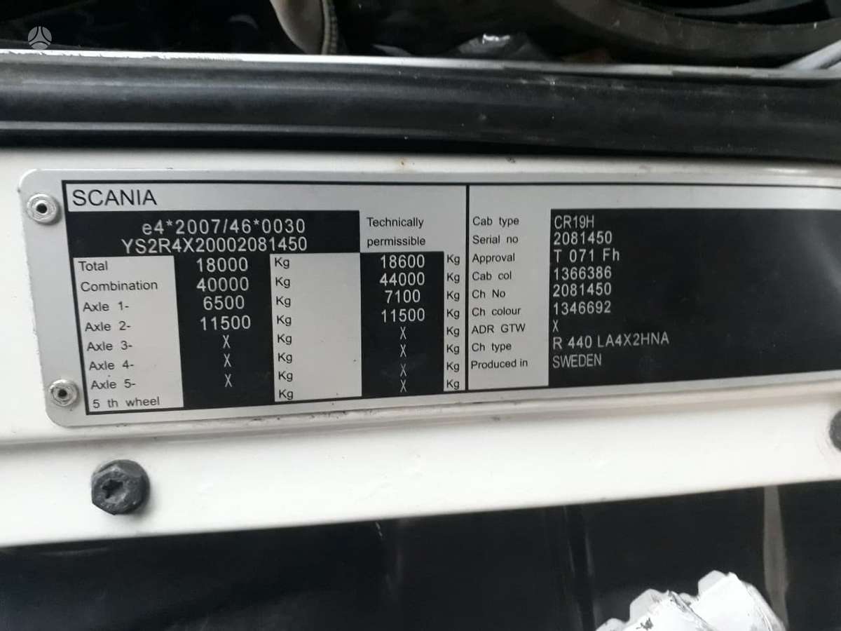 Scania R 420, тягачи