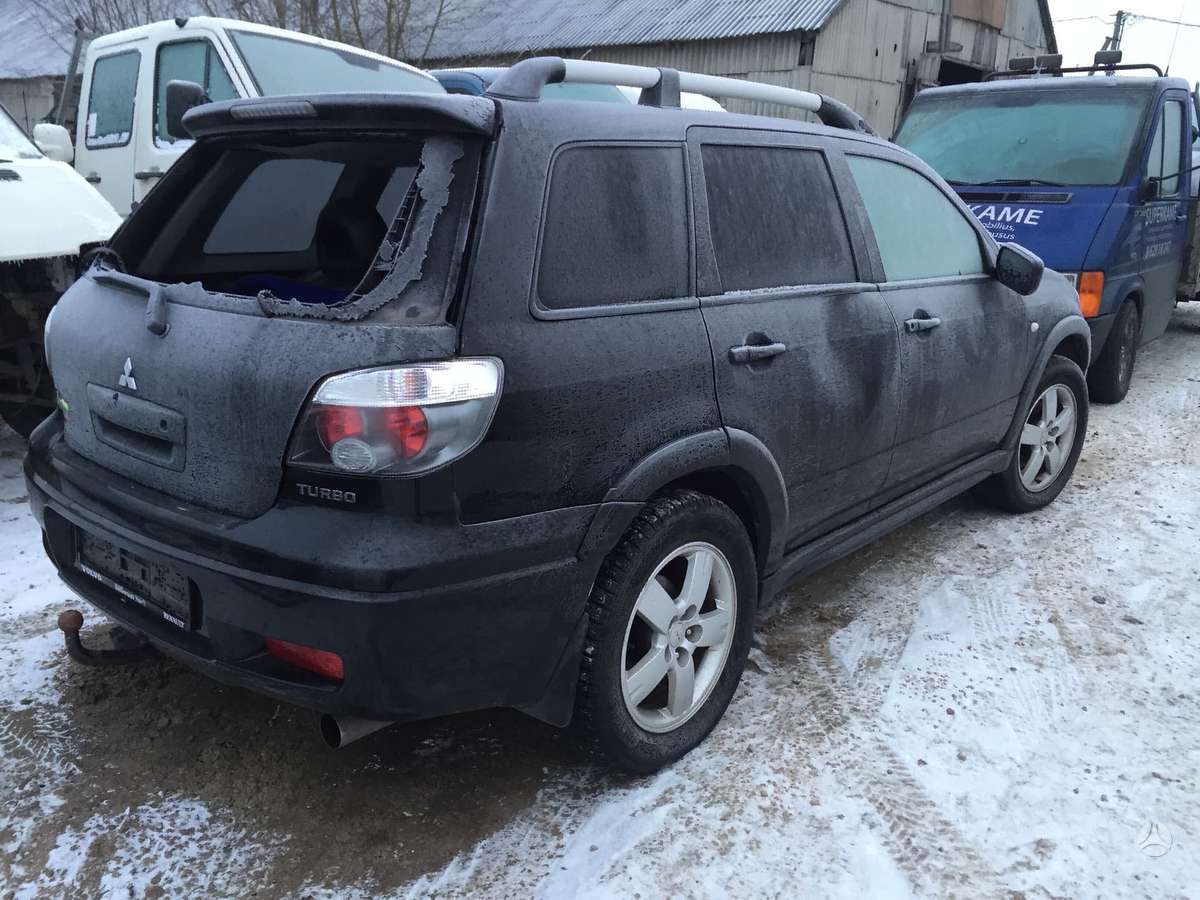 Mitsubishi Outlander, kablys, Turbo