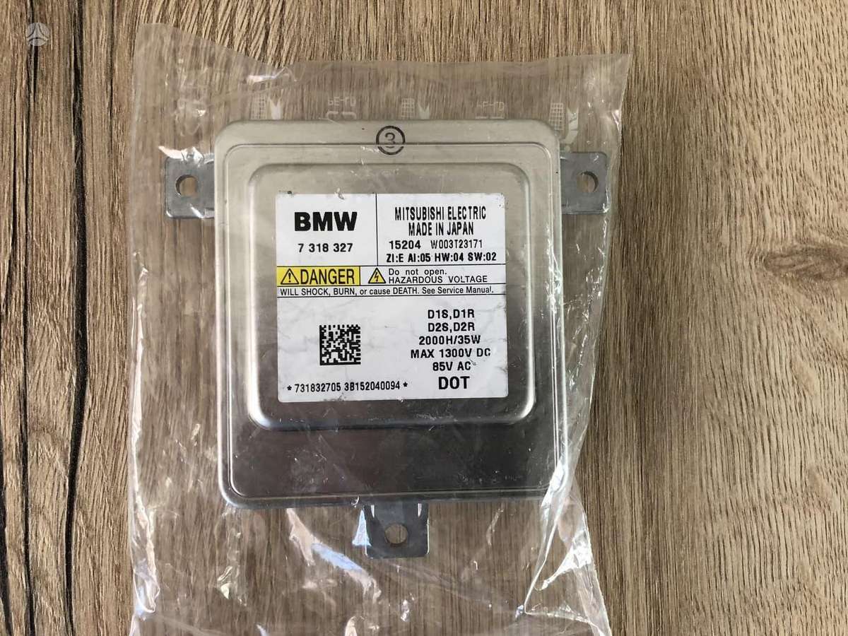 BMW 3 serija, BMW 7 318 327, žibintai