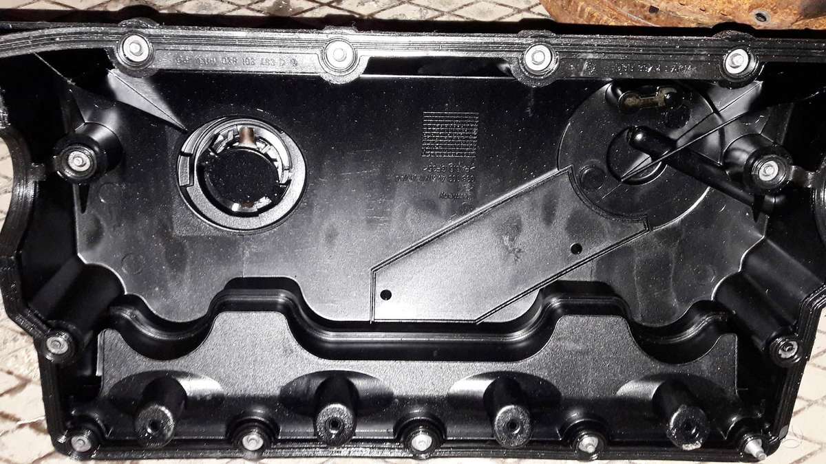 Volkswagen Golf, BXE BKC, variklio detalės