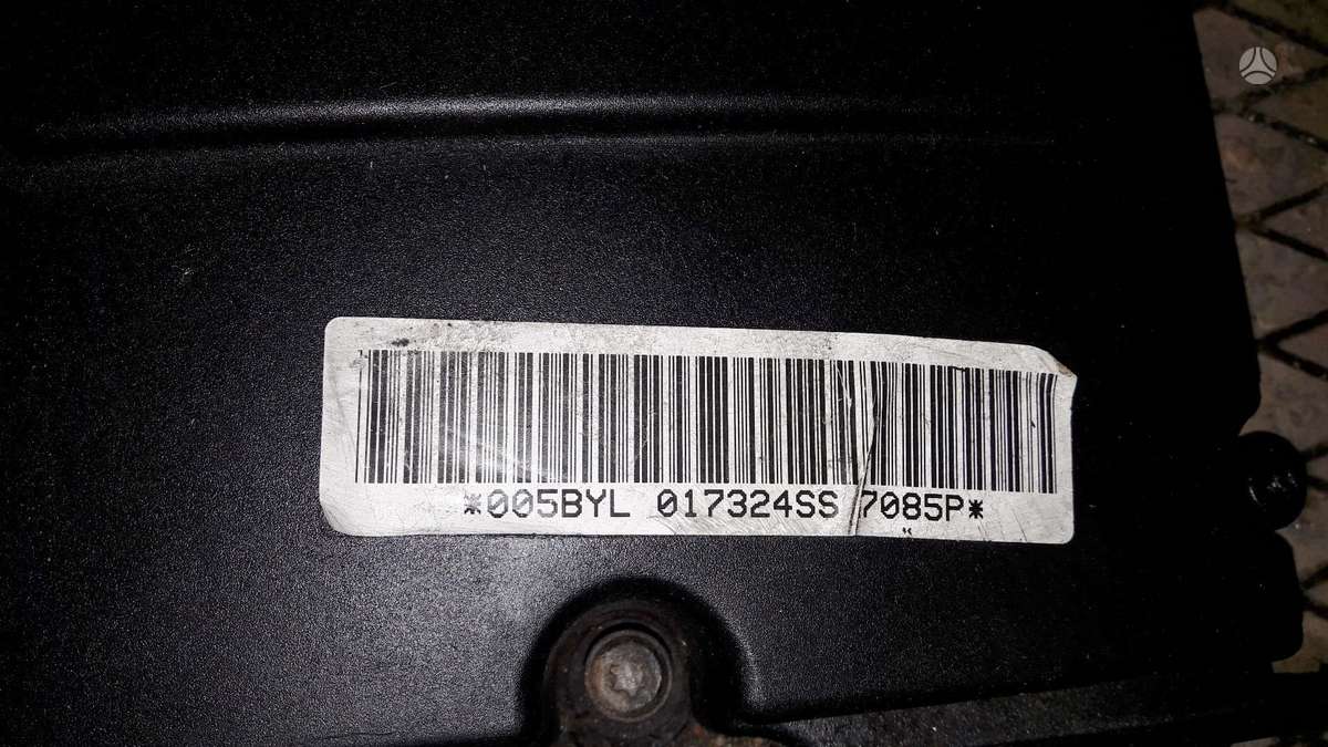 Chrysler Sebring, BYL, variklio detalės
