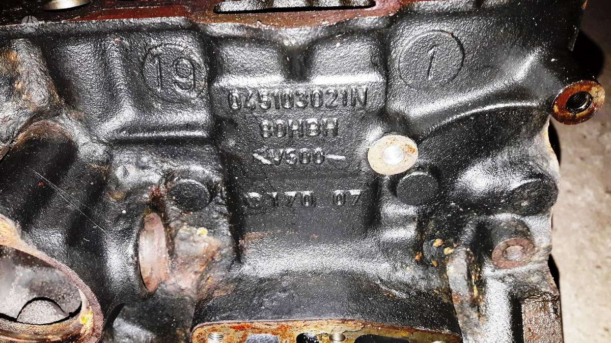 Volkswagen Polo, BNV, engine parts