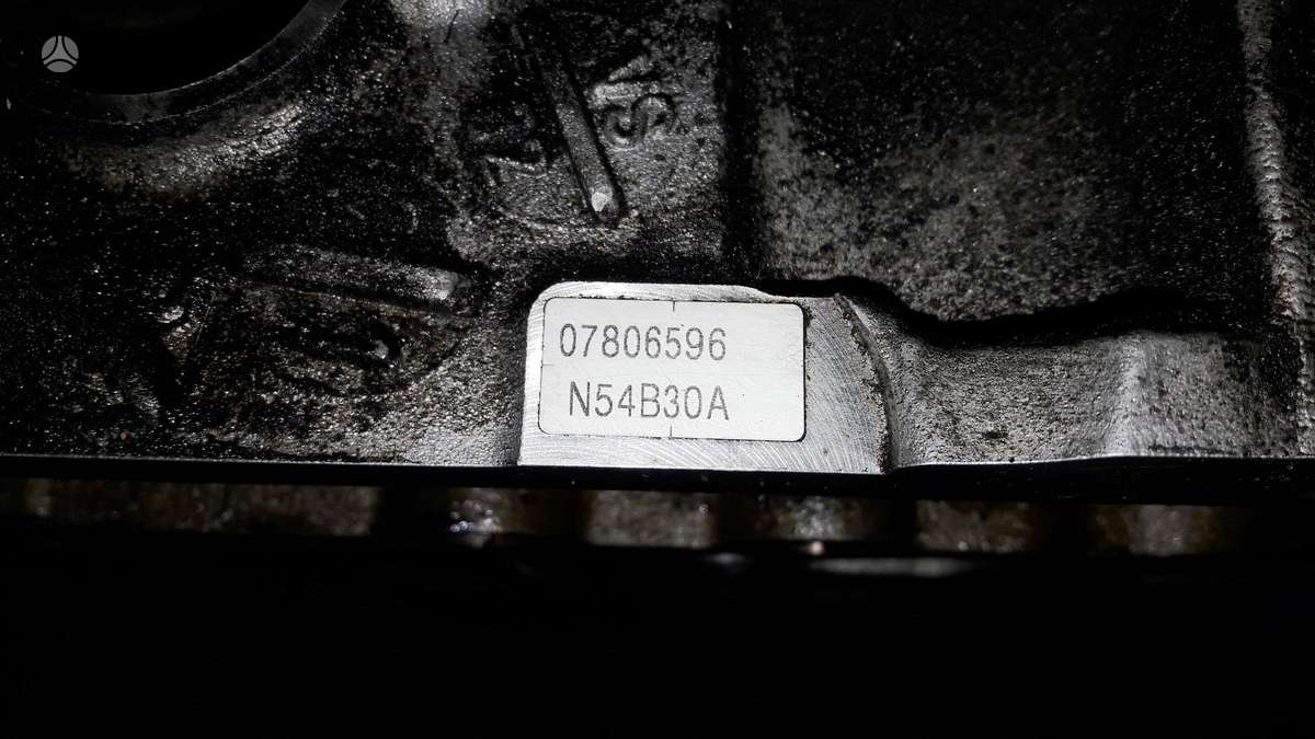 BMW 3 serija, N54B30A, engine parts