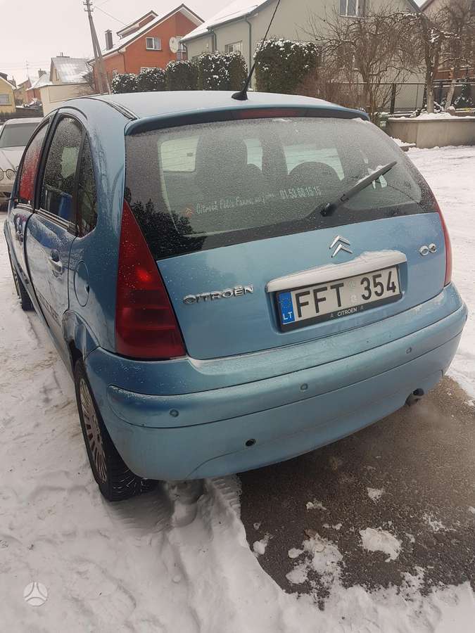 Citroen C3 dalimis. Dalimis yra automatas ir mechanika benzinas ir dyzelin