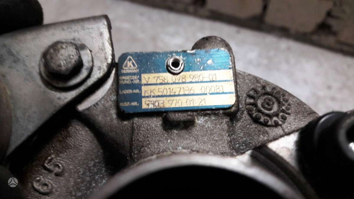 Peugeot 207, V758078980, variklio detalės