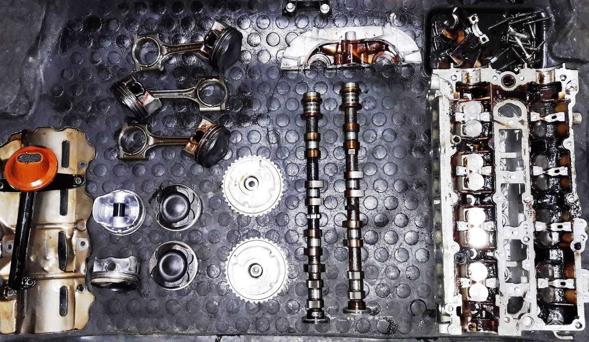 Ford Focus, JQDB, engine parts