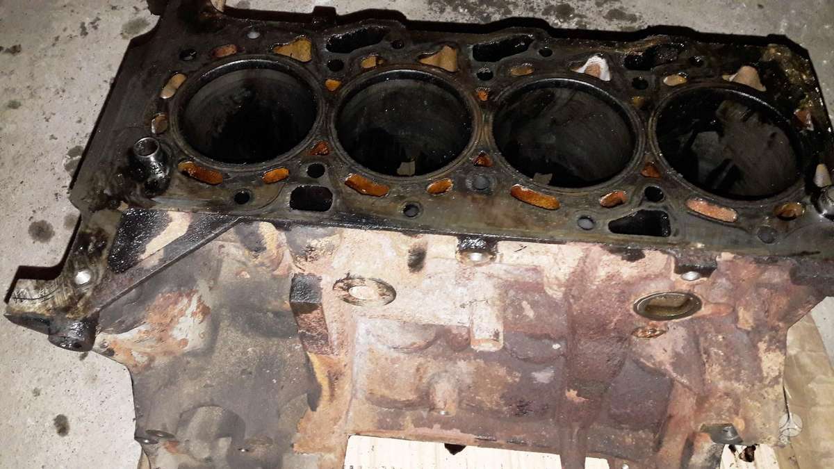 Ford Transit, PHFA JXFA, variklio detalės