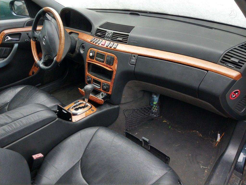 Mercedes-Benz S klasė по частям