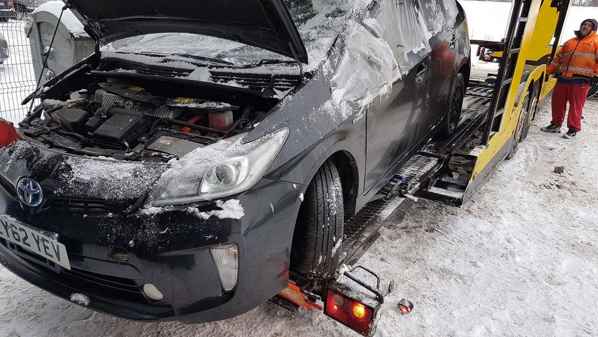 Toyota Prius Dalimis is anglijos