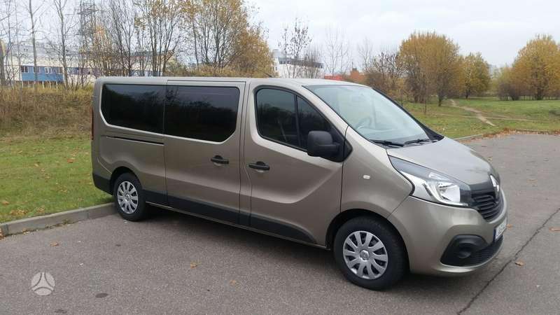 Renault Trafic, пассажирский микроавтобус