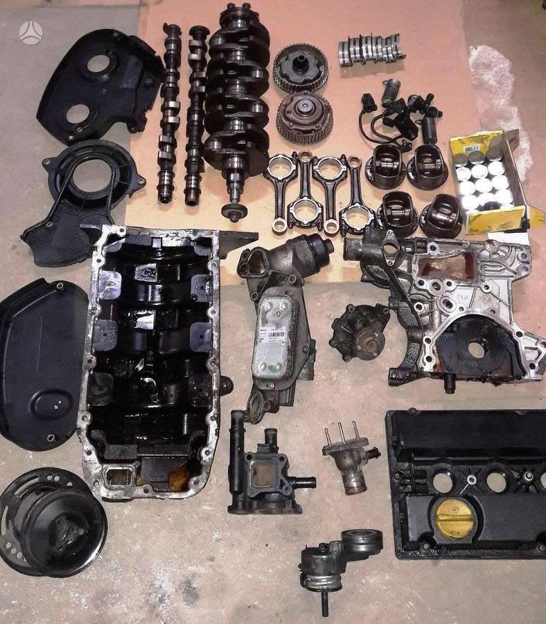 Opel Zafira, Z16XER, variklio detalės