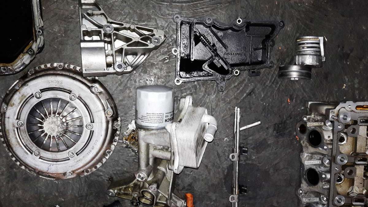 Skoda Yeti, CBZ, детали двигателя