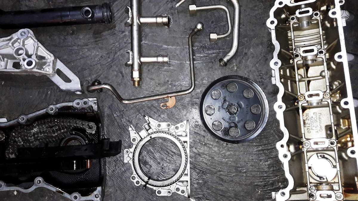 Skoda Yeti, CBZ, engine parts