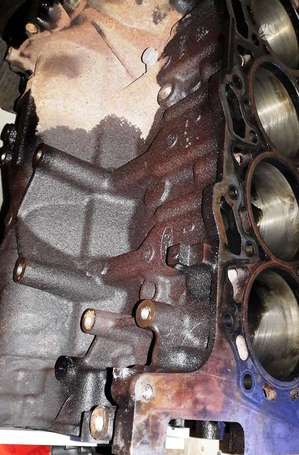 Ford Transit, F4FA, детали двигателя
