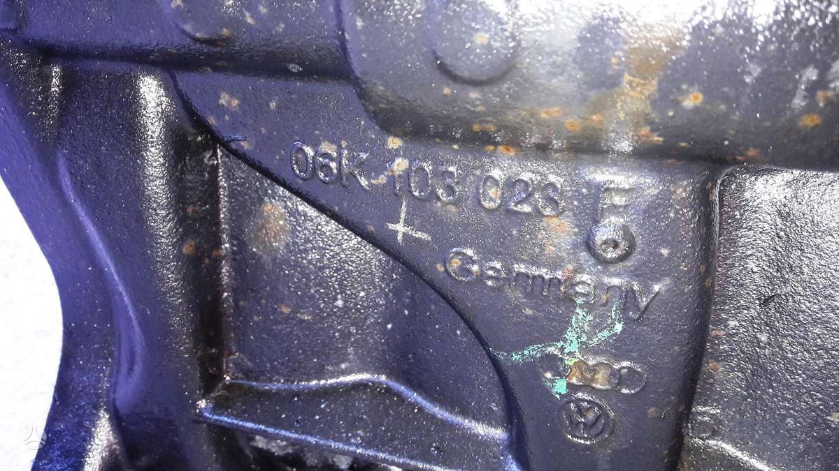 Volkswagen Golf, CJS, variklio detalės