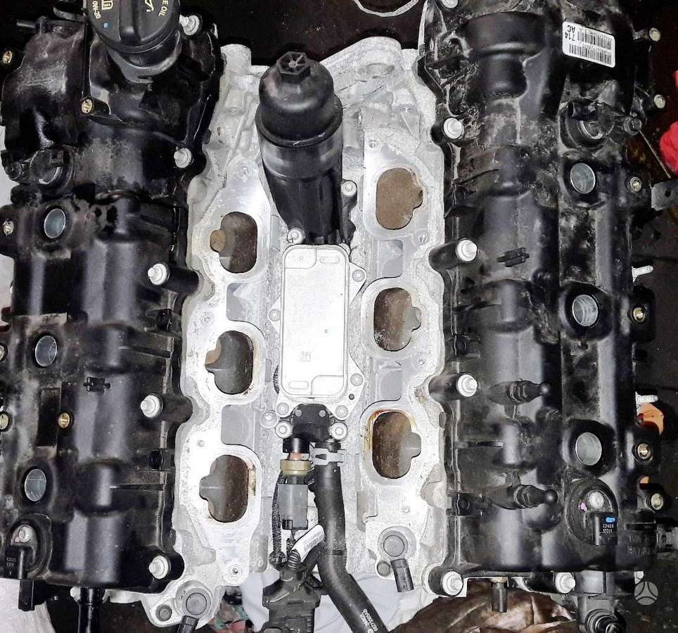Jeep Wrangler, V6, variklio detalės