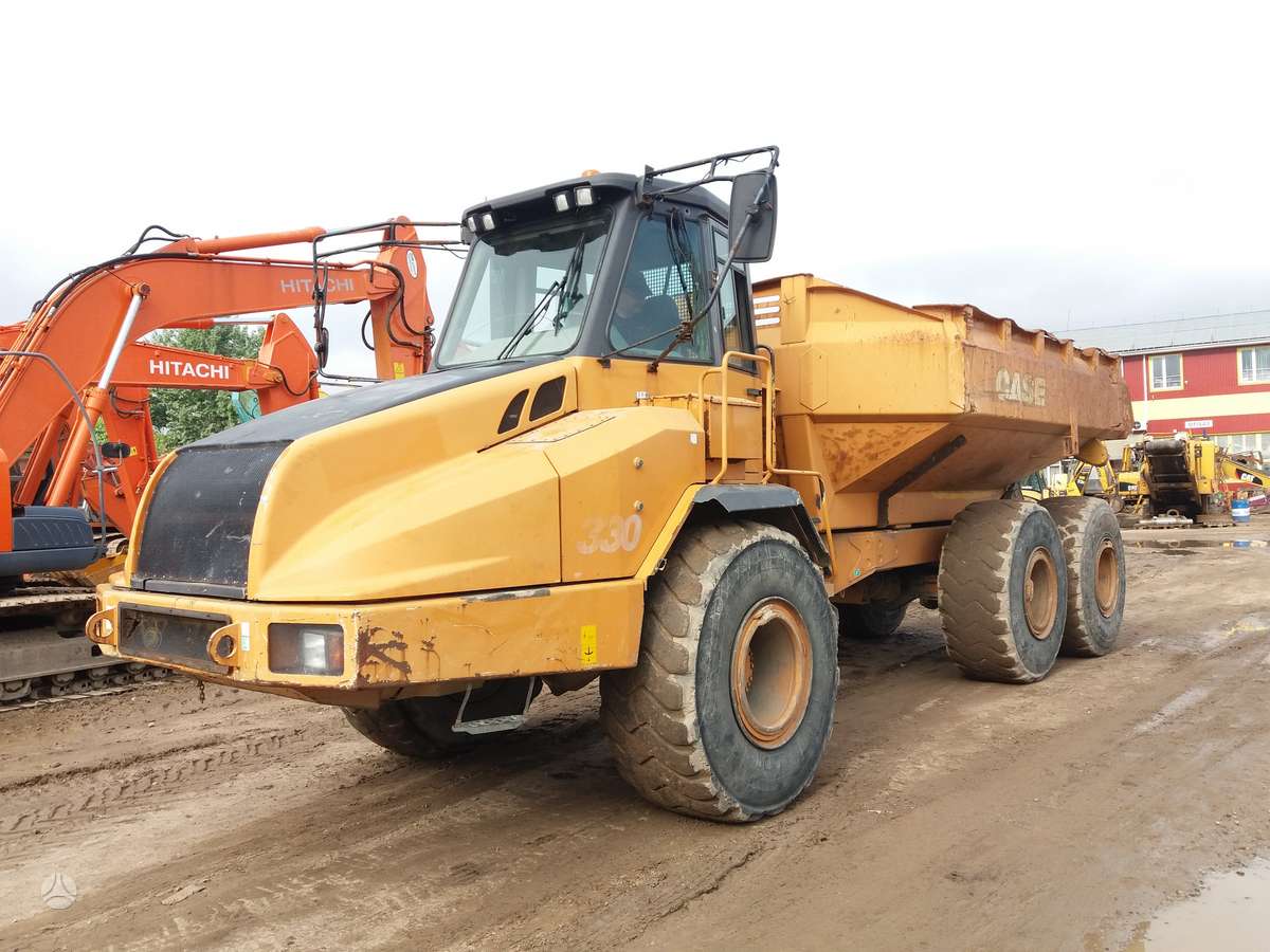 Case 330, savivarčiai (dumper'iai)
