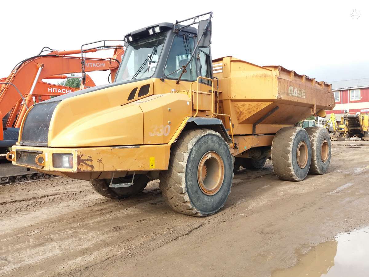 Case 330, savivarčiai (dumper'iai)