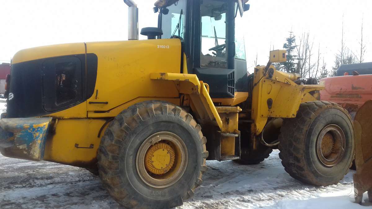 JCB 456ZX, фронтальные погрузчики