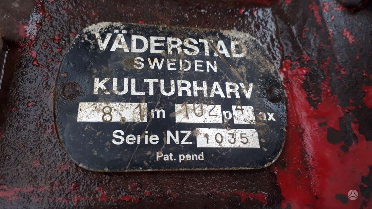 Vaderstad NZ, kultivatoriai,akėčios