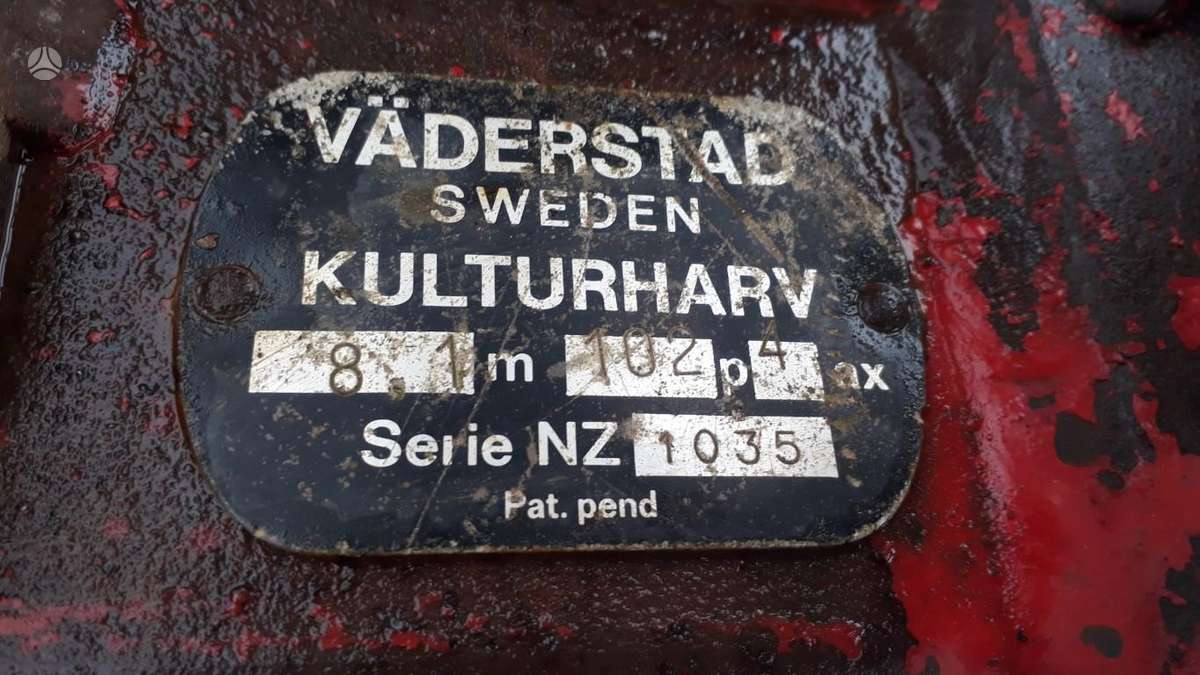 Vaderstad NZ, kultivatoriai,akėčios