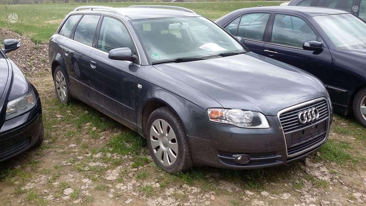 Audi A4 по частям. Europa dalimis