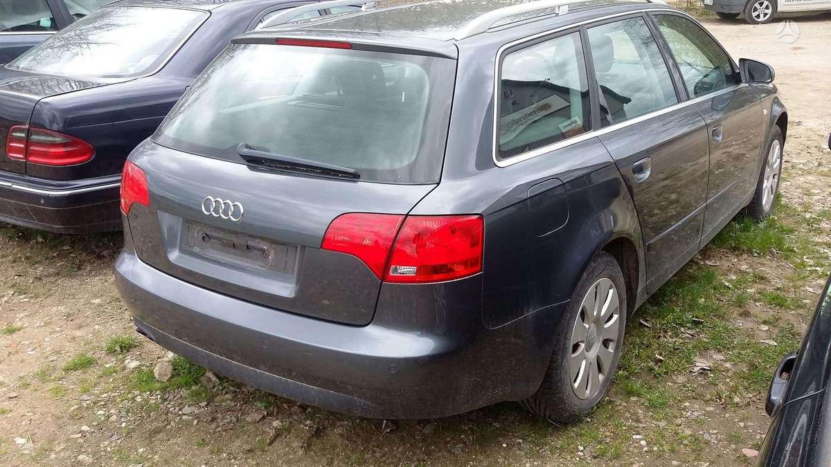 Audi A4 dalimis. Europa dalimis