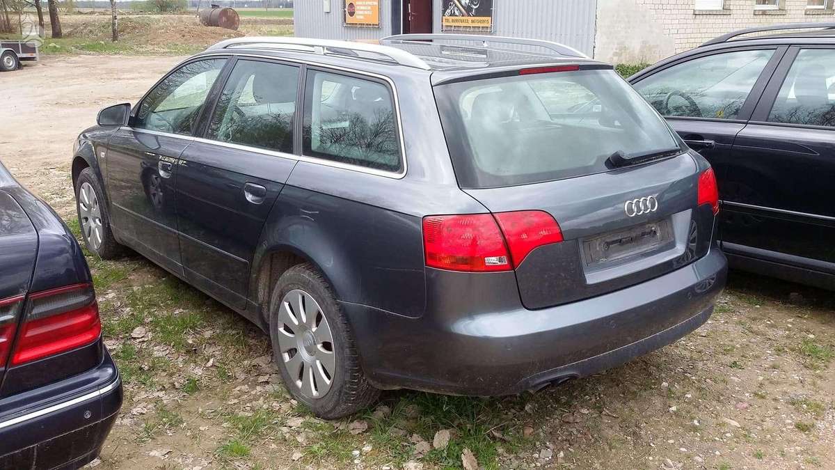 Audi A4 по частям. Europa dalimis