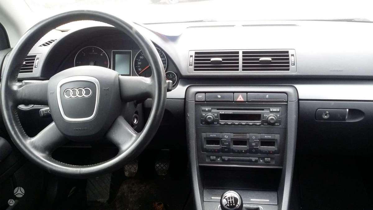 Audi A4 dalimis. Europa dalimis