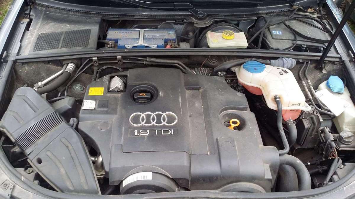 Audi A4 dalimis. Europa dalimis