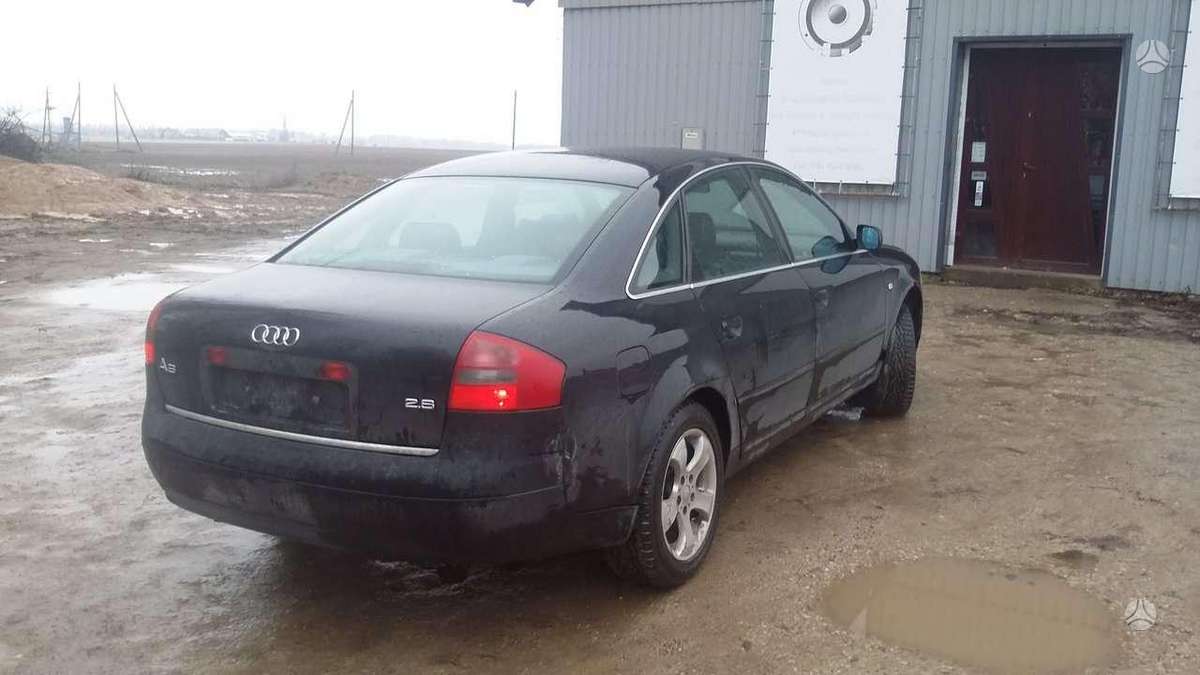 Audi A6 dalimis. Europa dalimis