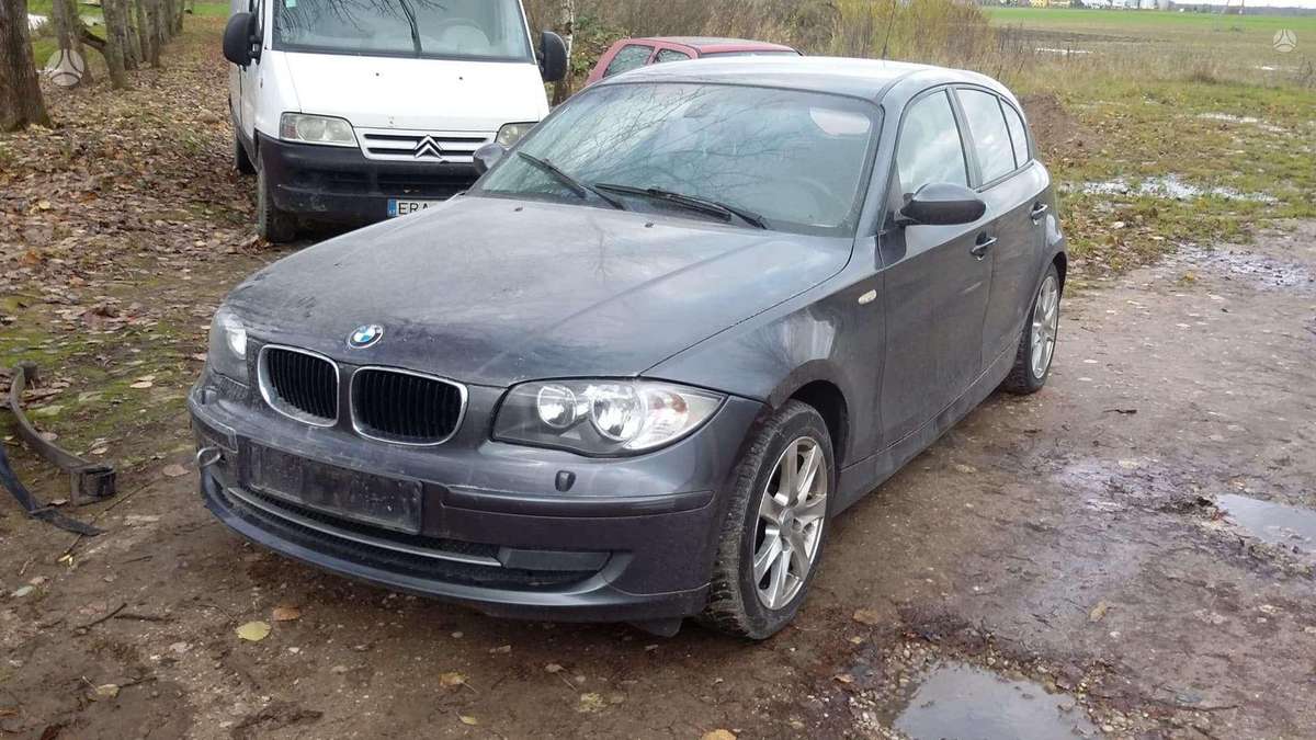 BMW 120 dalimis. Europa dalimis