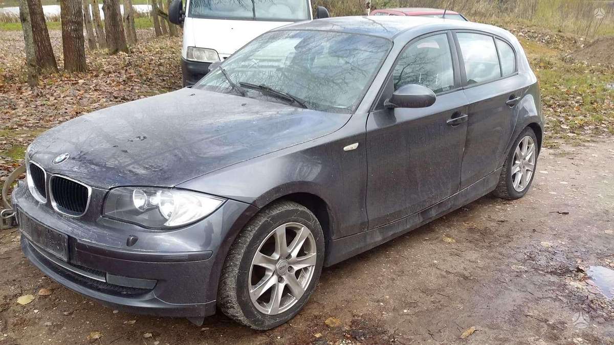 BMW 120 dalimis. Europa dalimis