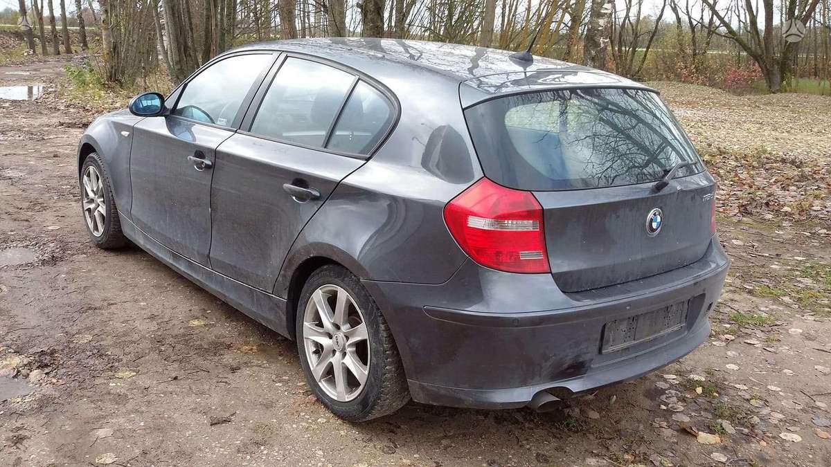 BMW 120 dalimis. Europa dalimis