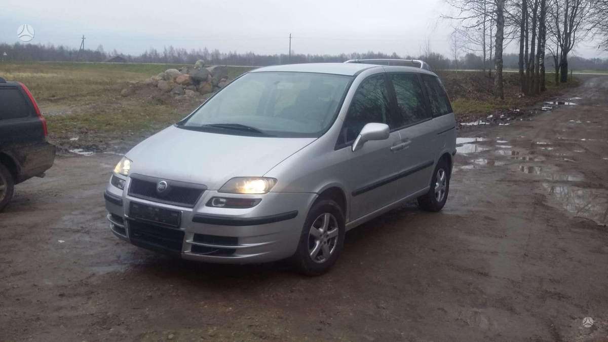 Fiat Ulysse dalimis. Europa dalimis