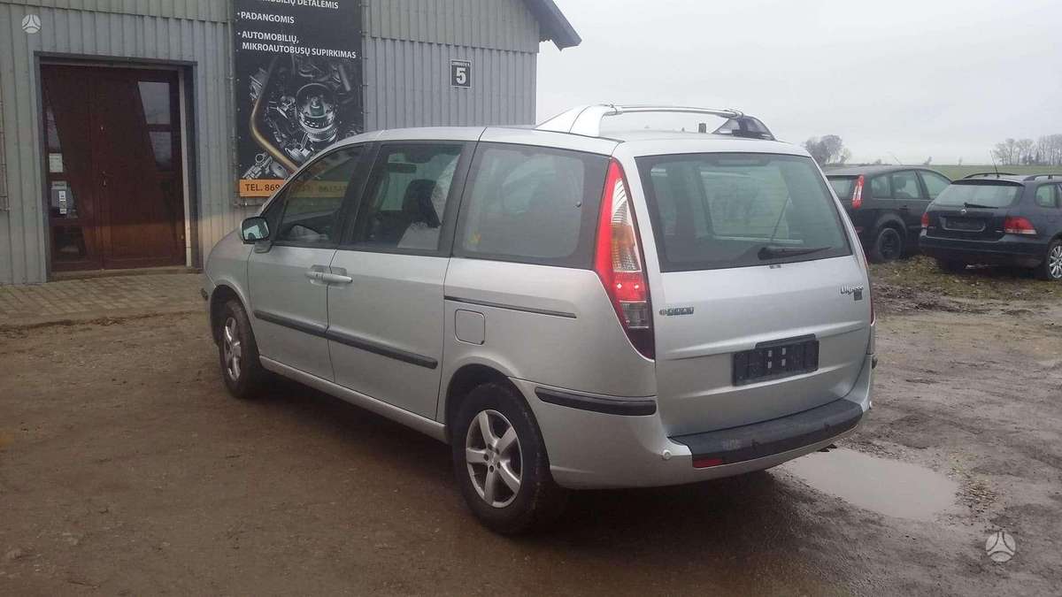 Fiat Ulysse по частям. Europa dalimis