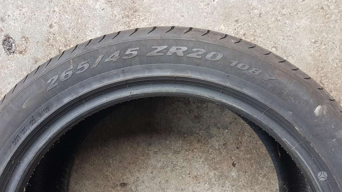 Pirelli P Zero, summer 265/45 R20