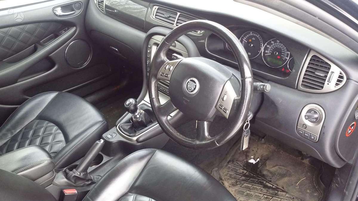 Jaguar X-Type dalimis. Anglas dalimis