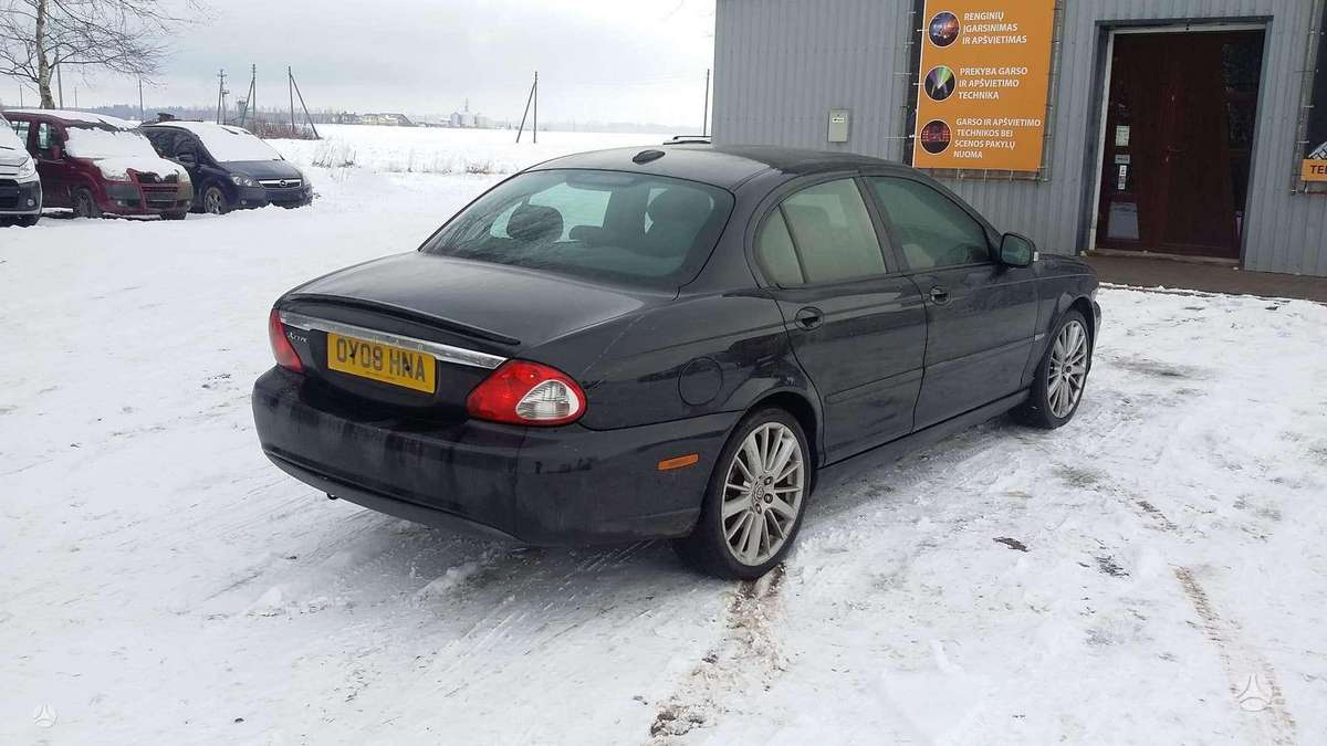 Jaguar X-Type dalimis. Anglas dalimis