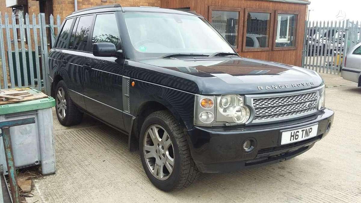 Land Rover Range Rover dalimis. Anglas dalimis