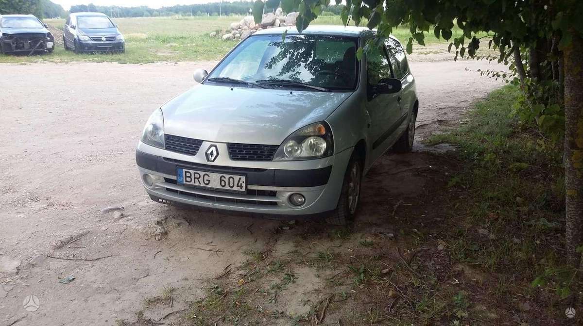 Renault Clio по частям. Europa dalimis