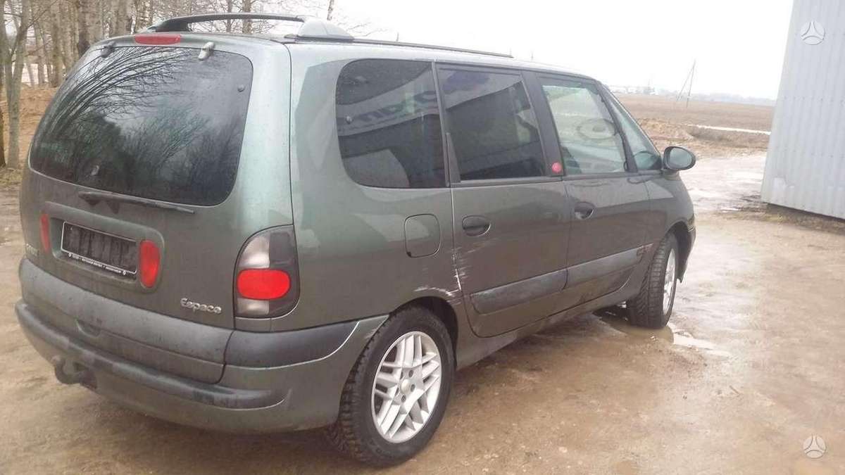 Renault Espace по частям. Europa dalimis