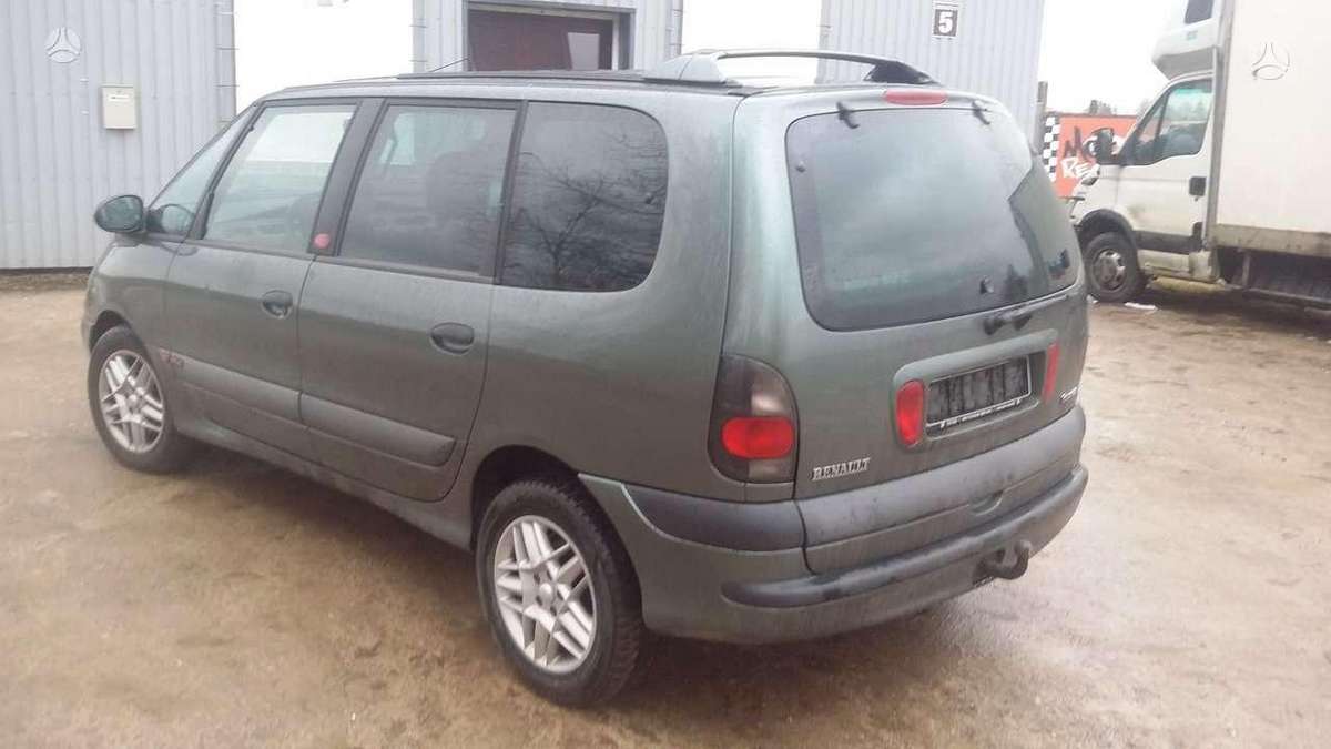 Renault Espace по частям. Europa dalimis