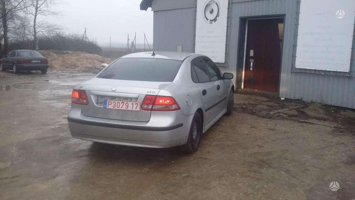 Saab 9-3 dalimis. Anglas dalimis