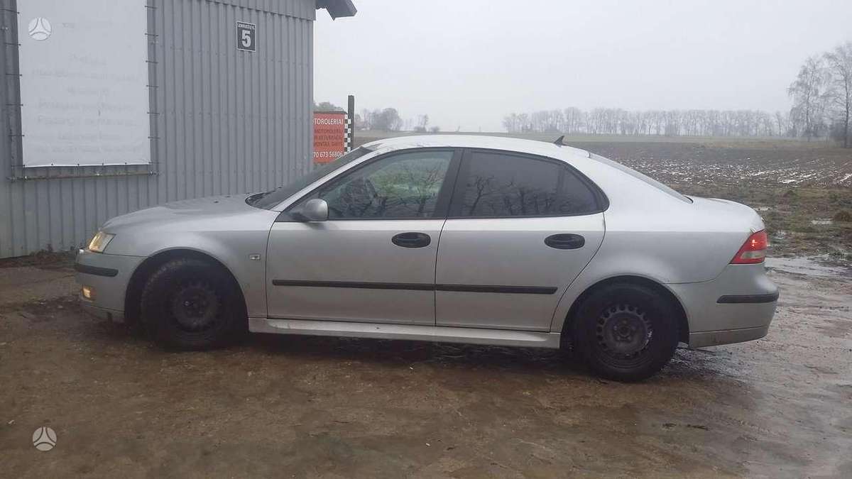 Saab 9-3 dalimis. Anglas dalimis