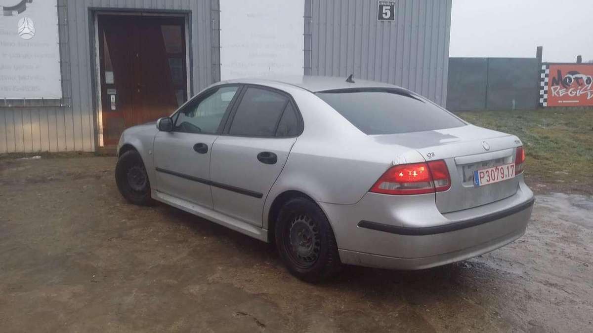 Saab 9-3 по частям. Anglas dalimis