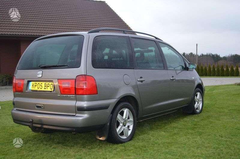 Seat Alhambra по частям. Anglas dalimis