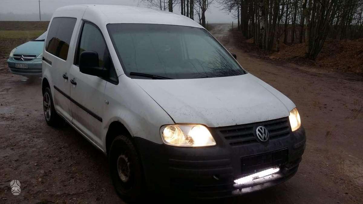Volkswagen Caddy dalimis. Dalimis