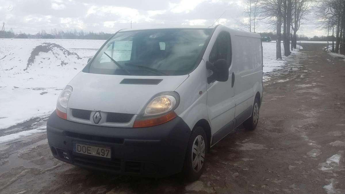 Renault TRAFIC, preču