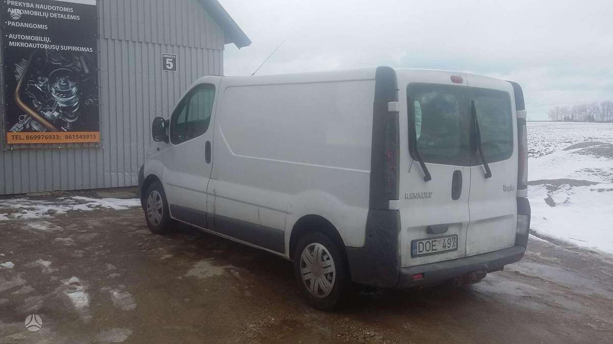 Renault TRAFIC, preču